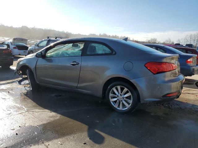 KNAFX6A85F5379339 - 2015 KIA FORTE EX GRAY photo 2