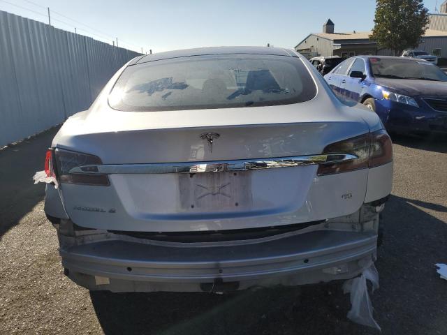 5YJSA1E1XGF177258 - 2016 TESLA MODEL S SILVER photo 6