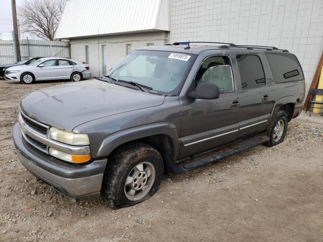 3GNFK16Z12G324063 - 2002 CHEVROLET SUBURBAN K1500 GRAY photo 1