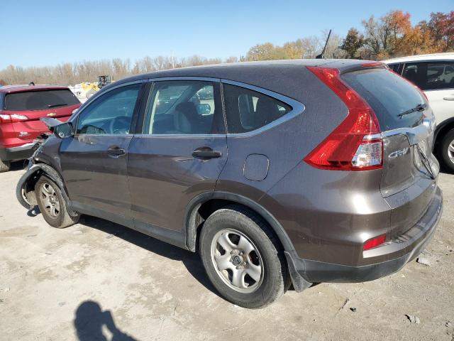 5J6RM4H35FL131878 - 2015 HONDA CR-V LX BROWN photo 2