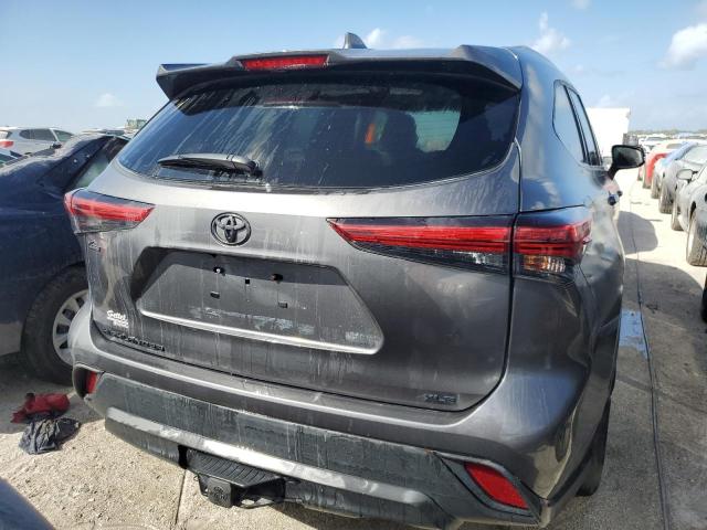 5TDKDRAH3PS518892 - 2023 TOYOTA HIGHLANDER L GRAY photo 6