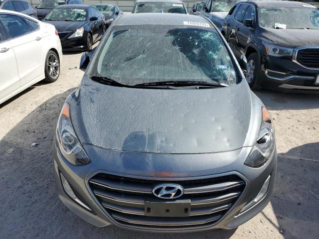 KMHD35LH7GU307672 - 2016 HYUNDAI ELANTRA GT GRAY photo 5