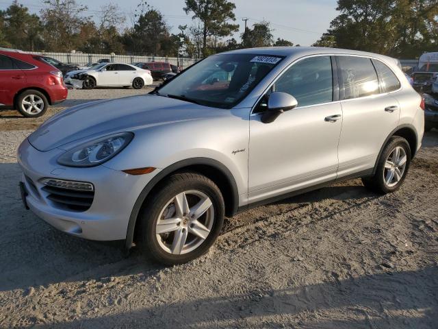 WP1AE2A20CLA91385 - 2012 PORSCHE CAYENNE S HYBRID SILVER photo 1