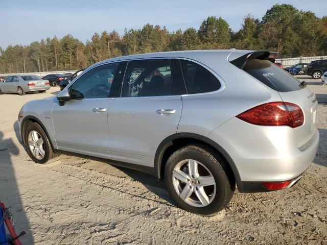 WP1AE2A20CLA91385 - 2012 PORSCHE CAYENNE S HYBRID SILVER photo 2