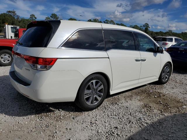 5FNRL5H98FB099028 - 2015 HONDA ODYSSEY TOURING WHITE photo 3