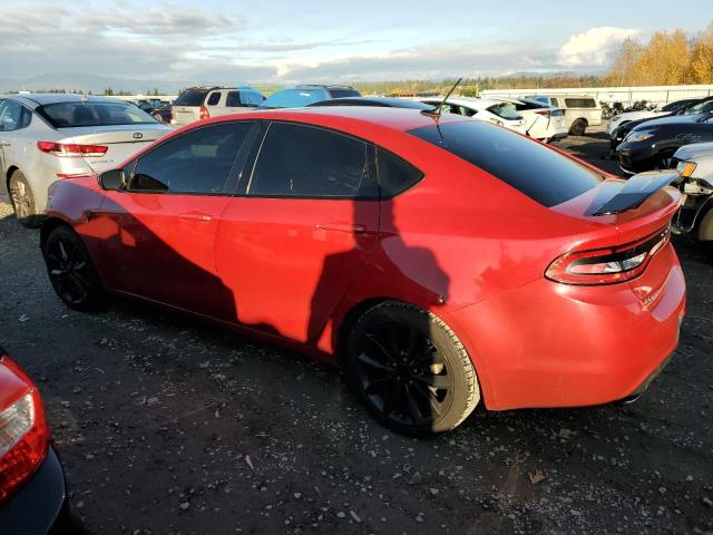 1C3CDFGB5GD791287 - 2016 DODGE DART GT SPORT RED photo 2