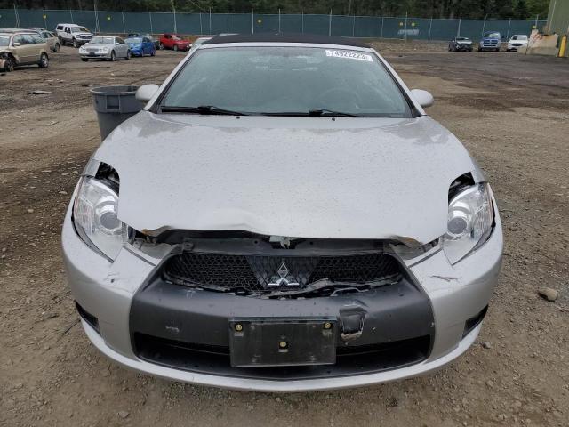 4A37L5EF0CE005820 - 2012 MITSUBISHI ECLIPSE SPYDER GS SILVER photo 5