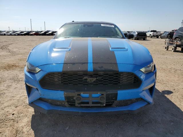 1FA6P8TH1P5113027 - 2023 FORD MUSTANG BLUE photo 5