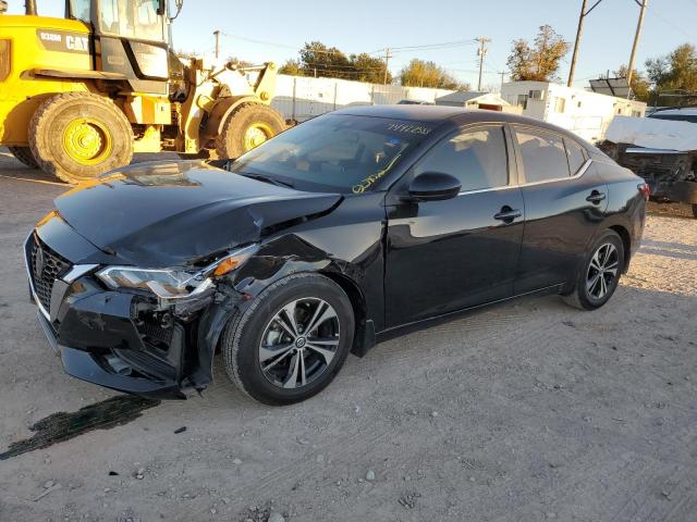 3N1AB8CV6PY237079 - 2023 NISSAN SENTRA SV BLACK photo 1