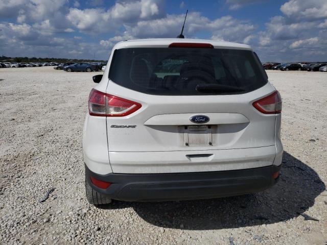 1FMCU0F78EUB28732 - 2014 FORD ESCAPE S WHITE photo 6