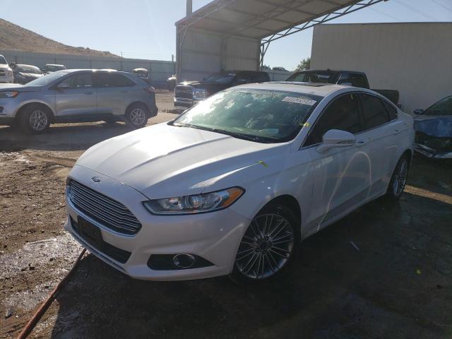 3FA6P0HD8GR195648 - 2016 FORD FUSION SE WHITE photo 1