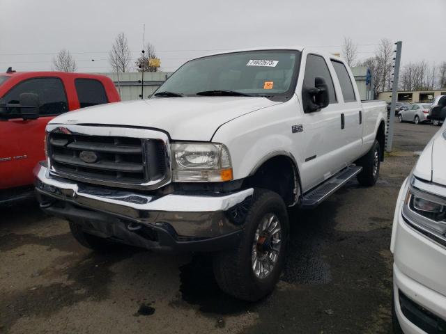1FTSW31F8YED49062 - 2000 FORD F350 SRW SUPER DUTY WHITE photo 1