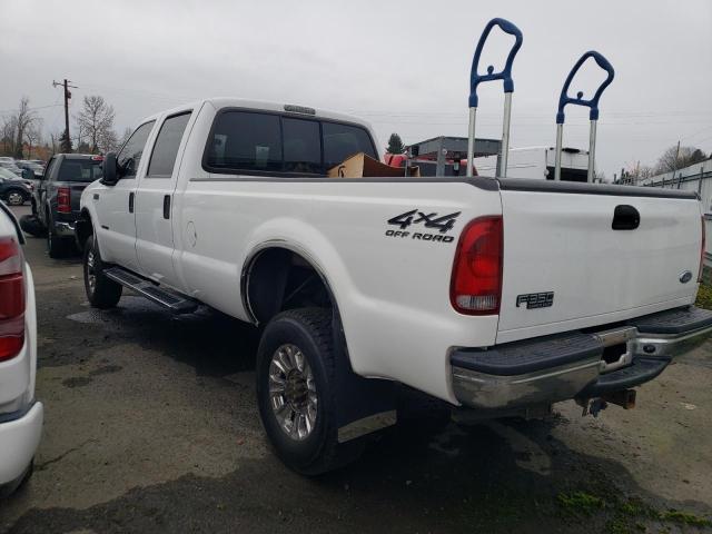 1FTSW31F8YED49062 - 2000 FORD F350 SRW SUPER DUTY WHITE photo 2