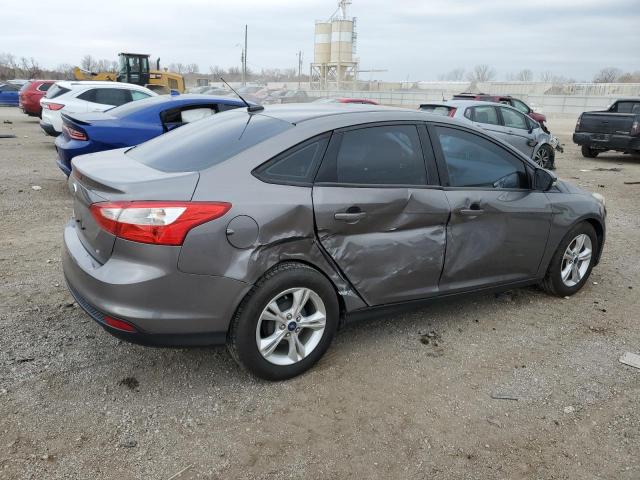 1FADP3F22EL374659 - 2014 FORD FOCUS SE GRAY photo 3