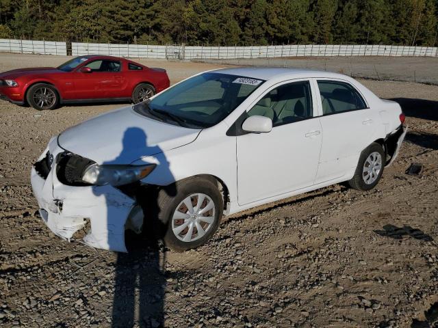 2T1BU40E39C145343 - 2009 TOYOTA COROLLA BASE WHITE photo 1