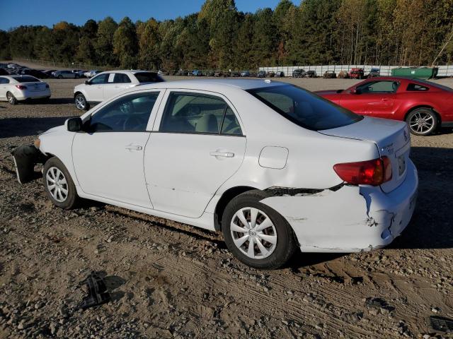 2T1BU40E39C145343 - 2009 TOYOTA COROLLA BASE WHITE photo 2