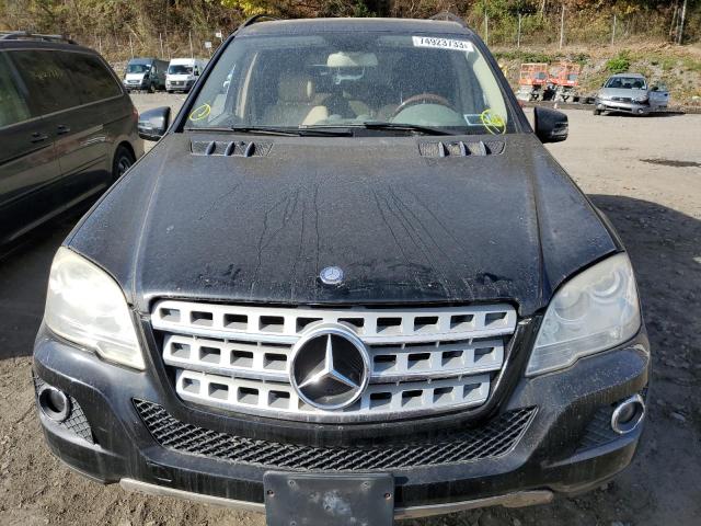 4JGBB8GB0BA684128 - 2011 MERCEDES-BENZ ML 350 4MATIC BLACK photo 5