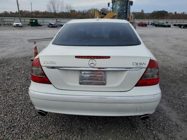 WDBUF56X58B252990 - 2008 MERCEDES-BENZ E 350 WHITE photo 6