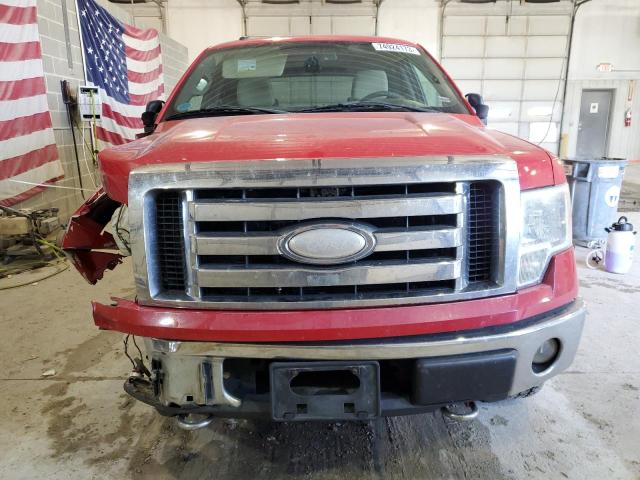 1FTPW14V89FA14991 - 2009 FORD F150 SUPERCREW RED photo 5