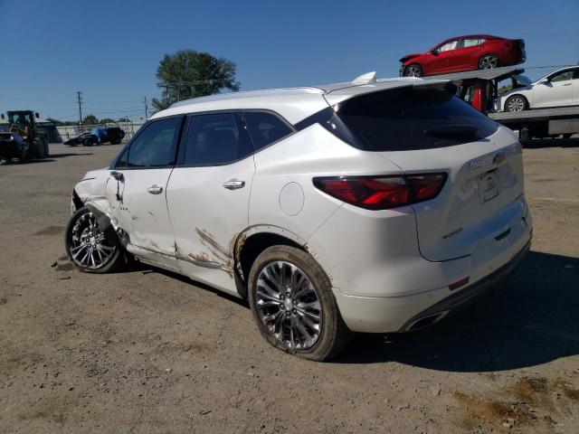 3GNKBFRS0LS694252 - 2020 CHEVROLET BLAZER PREMIER WHITE photo 2