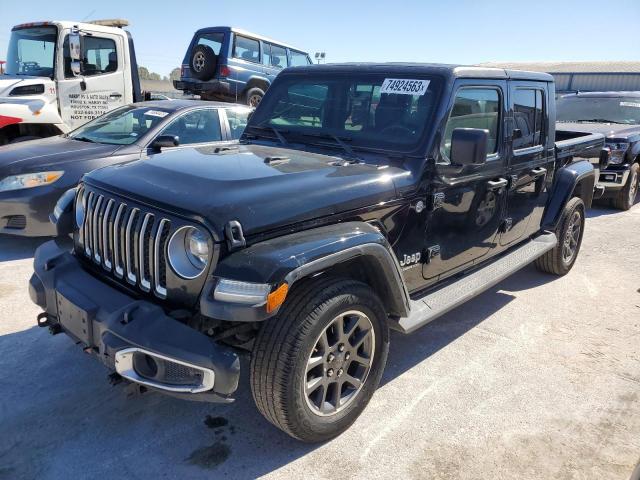 1C6HJTFG6LL128808 - 2020 JEEP GLADIATOR OVERLAND BLACK photo 1