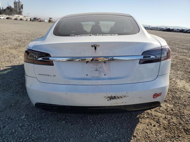 5YJSA1E12HF233744 - 2017 TESLA MODEL S WHITE photo 6