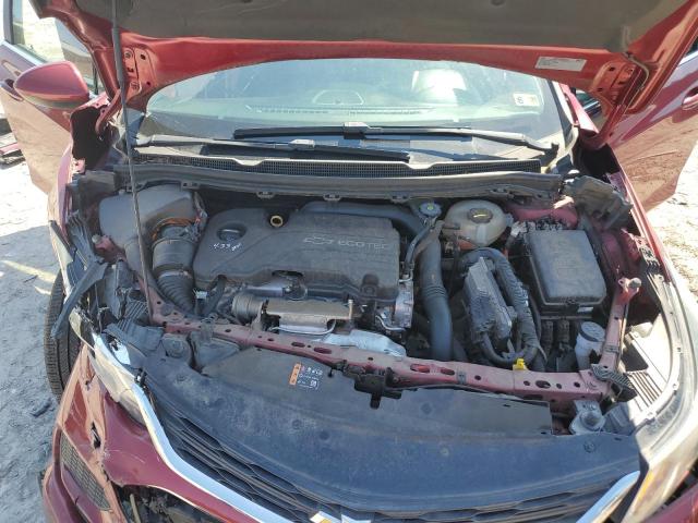 1G1BE5SM9J7133901 - 2018 CHEVROLET CRUZE LT MAROON photo 11