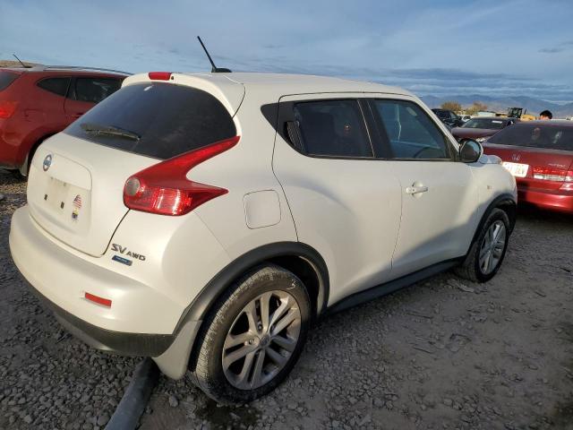 JN8AF5MVXDT209504 - 2013 NISSAN JUKE S WHITE photo 3