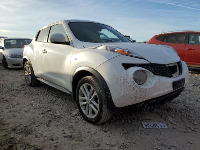 JN8AF5MVXDT209504 - 2013 NISSAN JUKE S WHITE photo 4