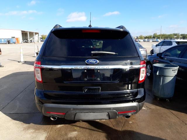 1FMHK7B81CGA21665 - 2012 FORD EXPLORER BLACK photo 6