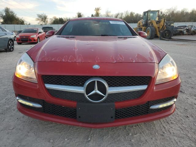 WDDPK4HA9FF096221 - 2015 MERCEDES-BENZ SLK 250 RED photo 5