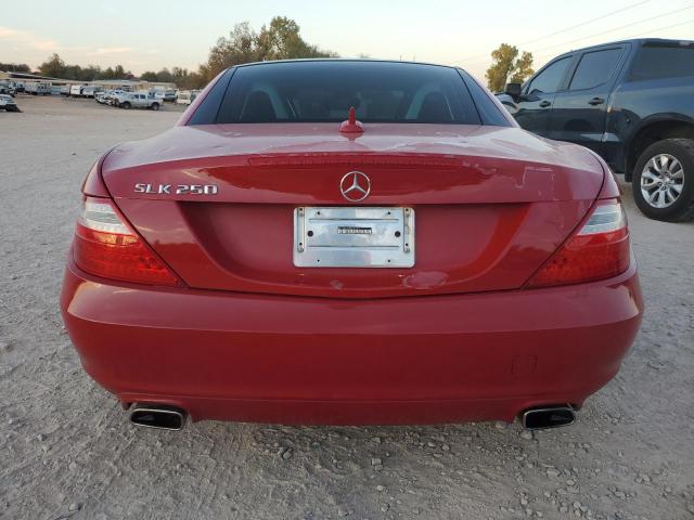 WDDPK4HA9FF096221 - 2015 MERCEDES-BENZ SLK 250 RED photo 6