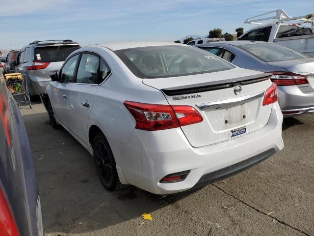 3N1AB7APXJY257244 - 2018 NISSAN SENTRA S WHITE photo 2