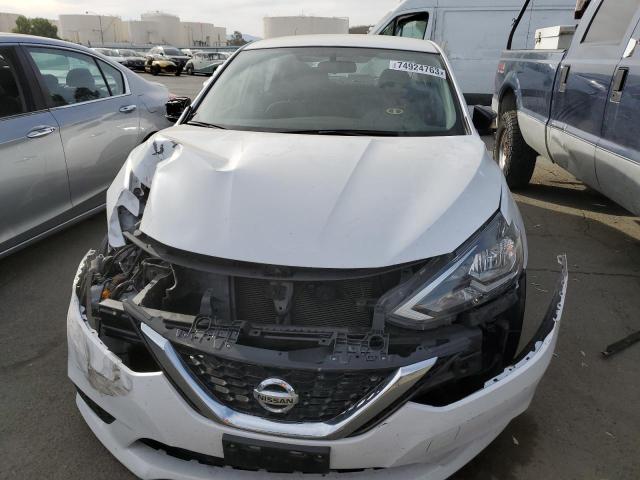 3N1AB7APXJY257244 - 2018 NISSAN SENTRA S WHITE photo 5