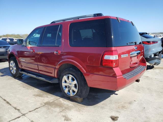 1FMFU15598LA72782 - 2008 FORD EXPEDITION XLT RED photo 2