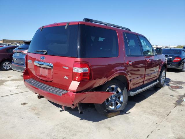 1FMFU15598LA72782 - 2008 FORD EXPEDITION XLT RED photo 3