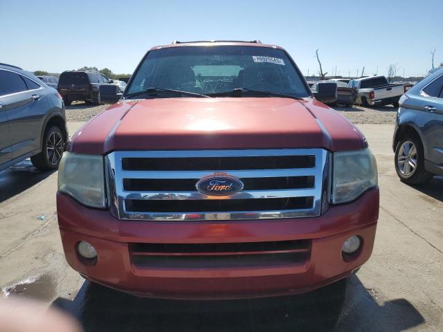1FMFU15598LA72782 - 2008 FORD EXPEDITION XLT RED photo 5