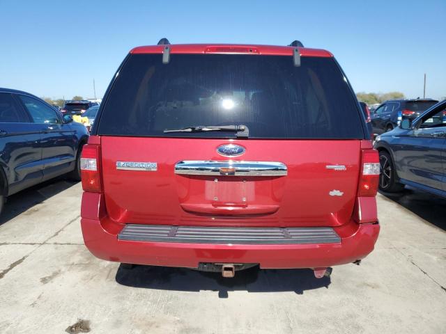 1FMFU15598LA72782 - 2008 FORD EXPEDITION XLT RED photo 6