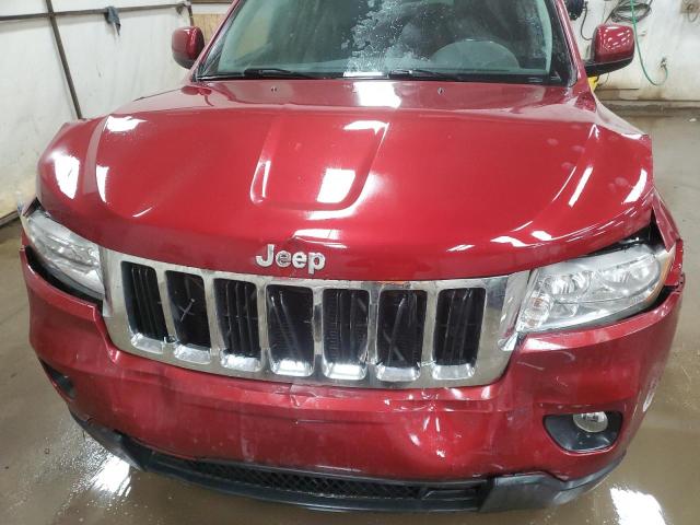 1C4RJFAG2CC250653 - 2012 JEEP GRAND CHER LAREDO RED photo 12