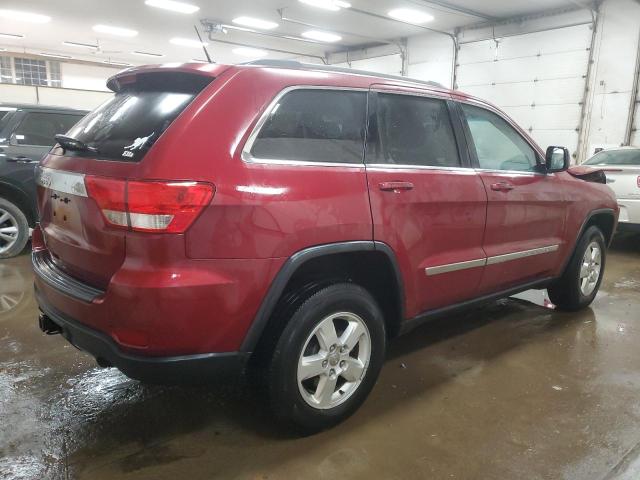 1C4RJFAG2CC250653 - 2012 JEEP GRAND CHER LAREDO RED photo 3