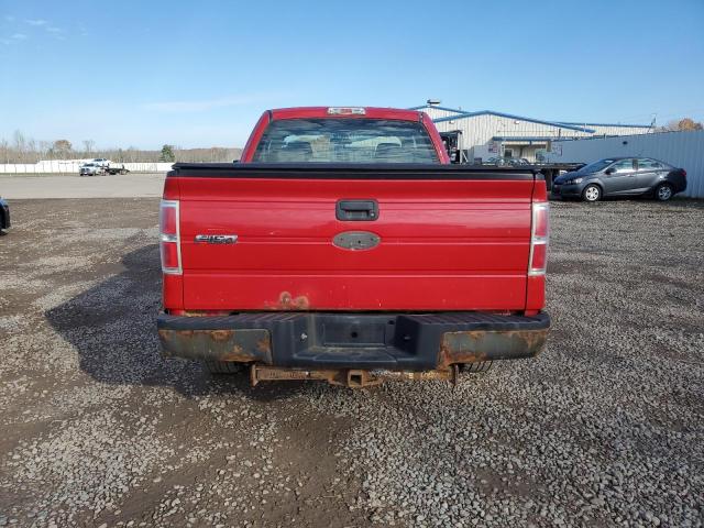 1FTRX12W39FA80110 - 2009 FORD F150 SUPER CAB RED photo 6