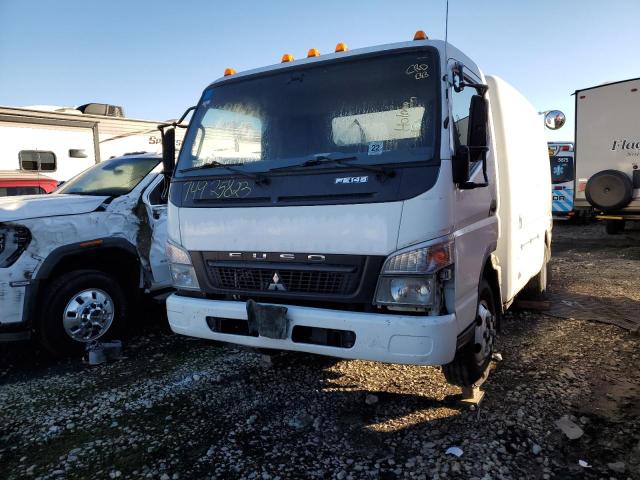 JL6BBD1SX8K013114 - 2008 MITSUBISHI FE 84D WHITE photo 1