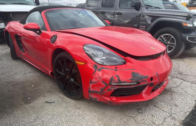 WP0CA2A84NS205598 - 2022 PORSCHE BOXSTER BASE RED photo 1