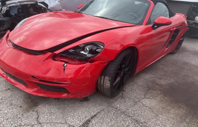 WP0CA2A84NS205598 - 2022 PORSCHE BOXSTER BASE RED photo 2