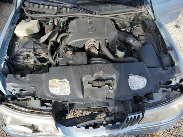 1LNFM81W4WY629203 - 1998 LINCOLN TOWN CAR EXECUTIVE BLUE photo 11