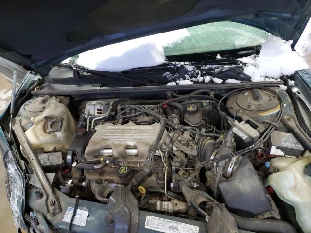 2G1WL52M7V9254308 - 1997 CHEVROLET LUMINA BASE GREEN photo 11