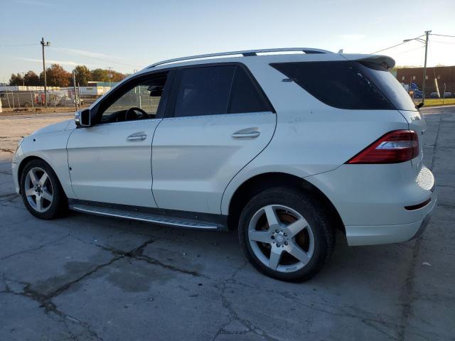 4JGDA5HB5EA439256 - 2014 MERCEDES-BENZ ML 350 4MATIC WHITE photo 2