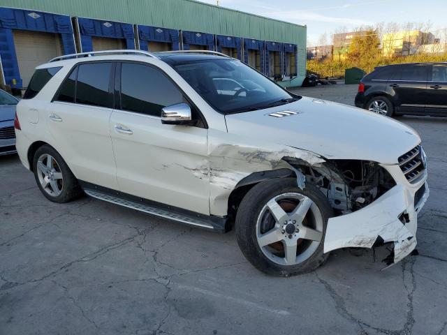 4JGDA5HB5EA439256 - 2014 MERCEDES-BENZ ML 350 4MATIC WHITE photo 4