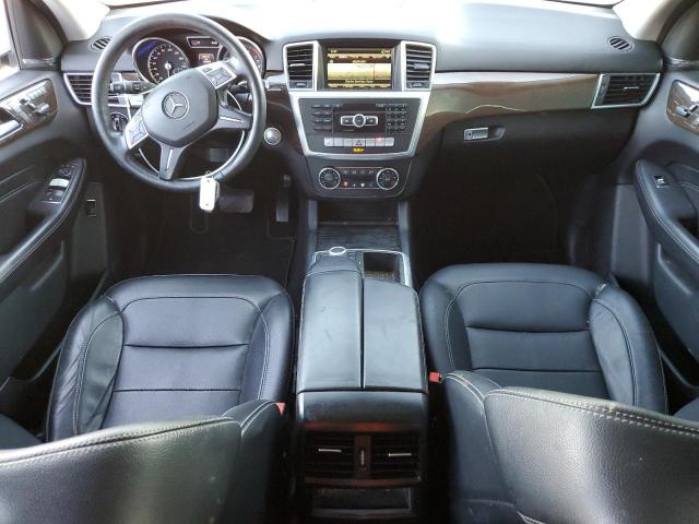 4JGDA5HB5EA439256 - 2014 MERCEDES-BENZ ML 350 4MATIC WHITE photo 8