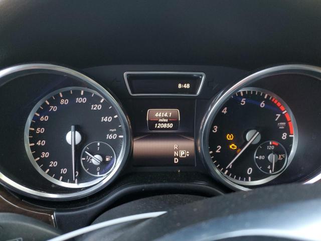 4JGDA5HB5EA439256 - 2014 MERCEDES-BENZ ML 350 4MATIC WHITE photo 9